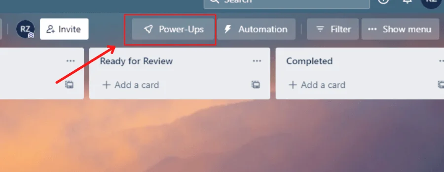 What are powerups and ways to add them within Trello boards