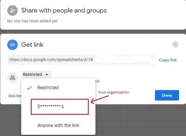 Google sheet Collaboration