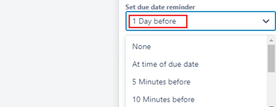 Set a due date and reminder date for effective collaboration