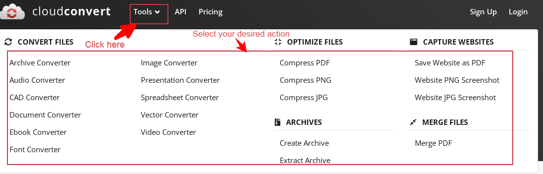 Cloud Converter CloudConvert Desktop App For Mac Windows PC 