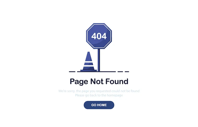 An image displaying HTTP Error 404.