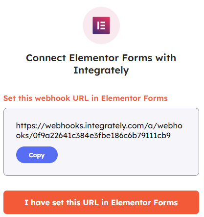 Elementor Forms login