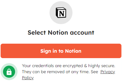 Connect your Notion account with Integrately