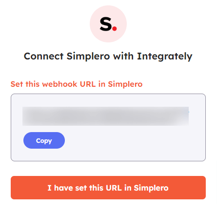 Securely connect Simplero to Integrately