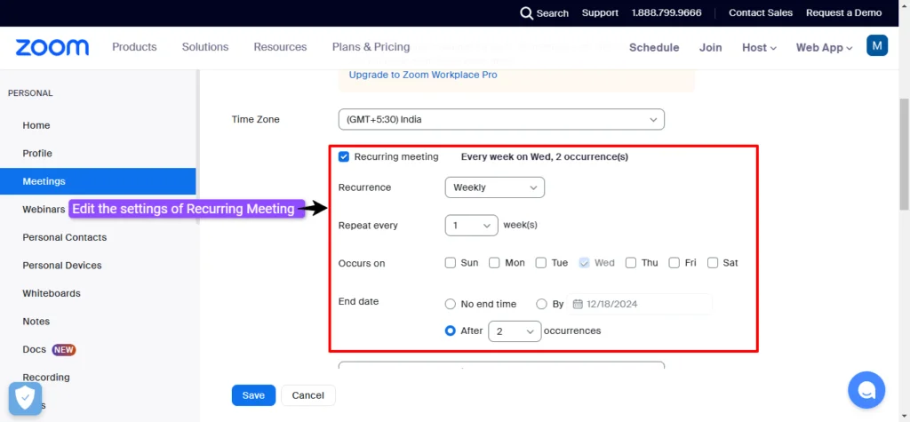 How to set up and reuse same Zoom link for all meetings
    