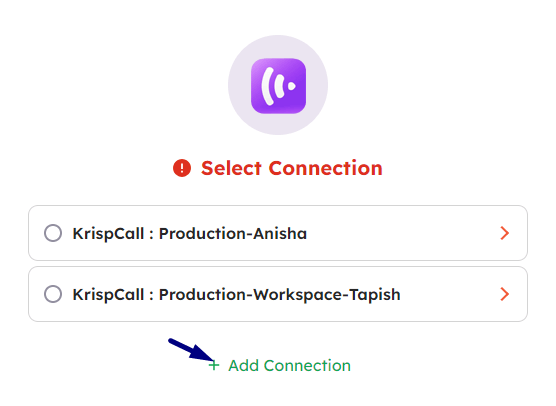 When the apps and automation are set, you will be asked to connect accounts for the apps you previously chose.