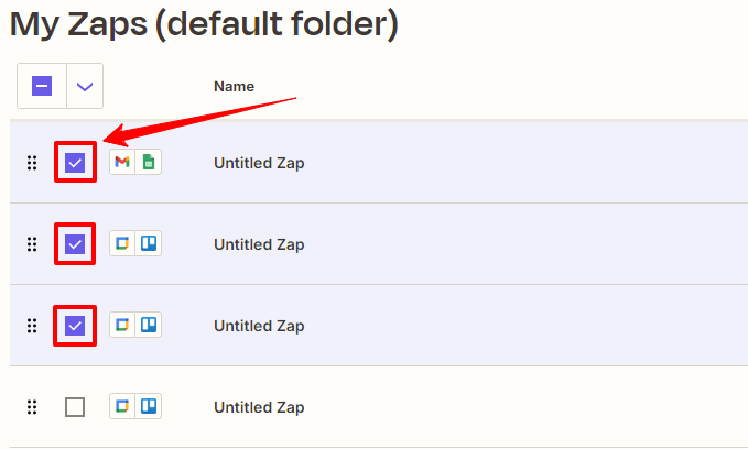 How to delete multiple Zaps or workflows