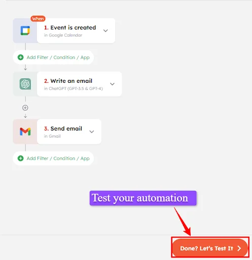 How to test your automation In Integrately